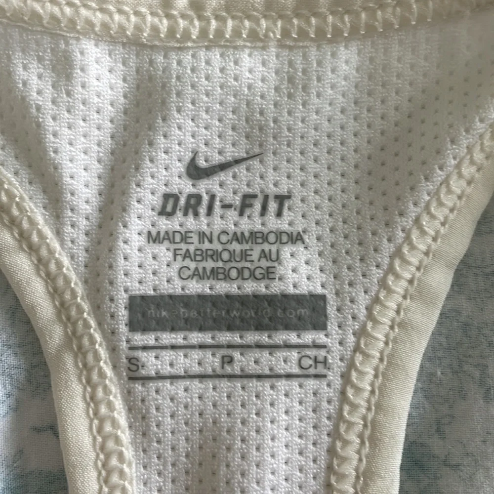Nike Womens Premier Maria Sharapova Tank - Ivory/Hyper Punch Size S - Picture 5 of 6